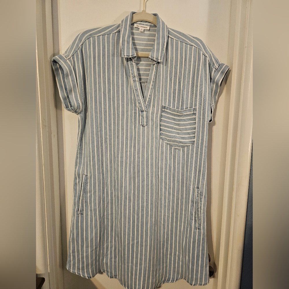 Striped Cotton Dress